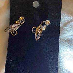 Sterling screw back earrings 85